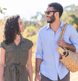 Man with first girlfriend at 30 years old