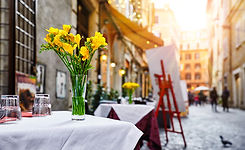 Table with Flowers
