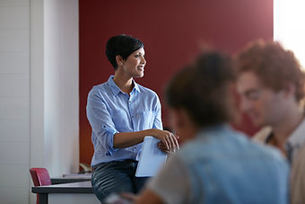 Confident Female Teacher