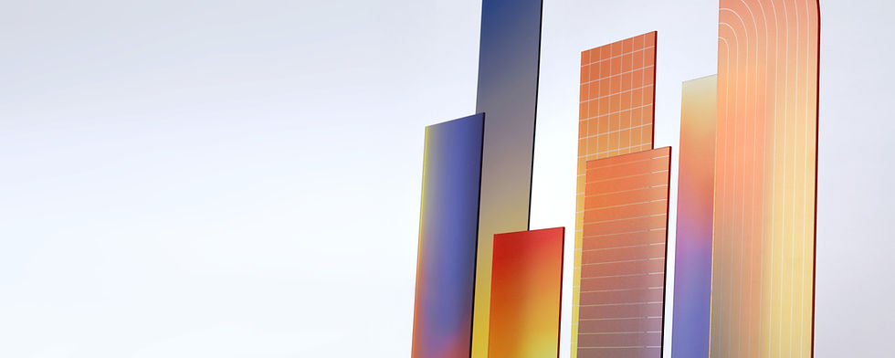 Colorful Geometric Panels