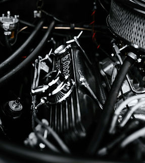 Car Engine Closeup