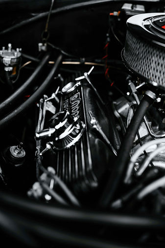 Car Engine Closeup