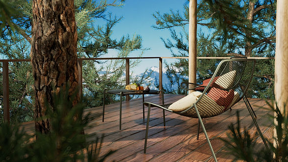 Scenic Outdoor Deck