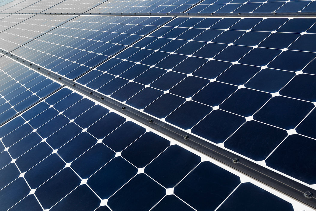 Solar energy in arid landscape