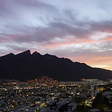 Atardecer en monterrey