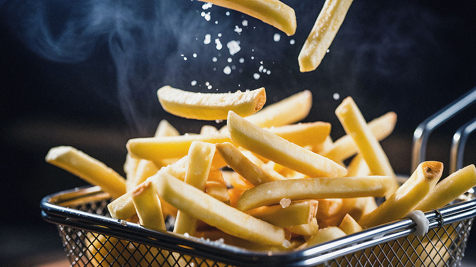 Knusprige Pommes frites