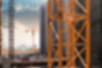 Vista de la obra en construcción