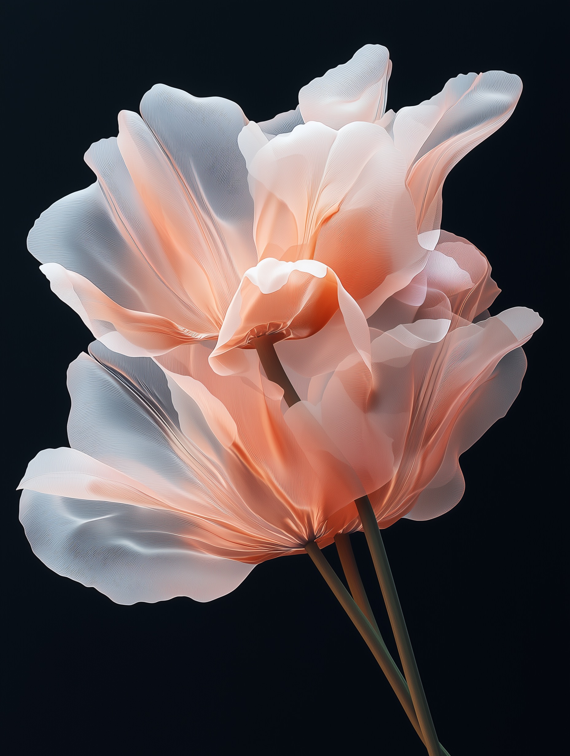 Delicate Floral Artwork