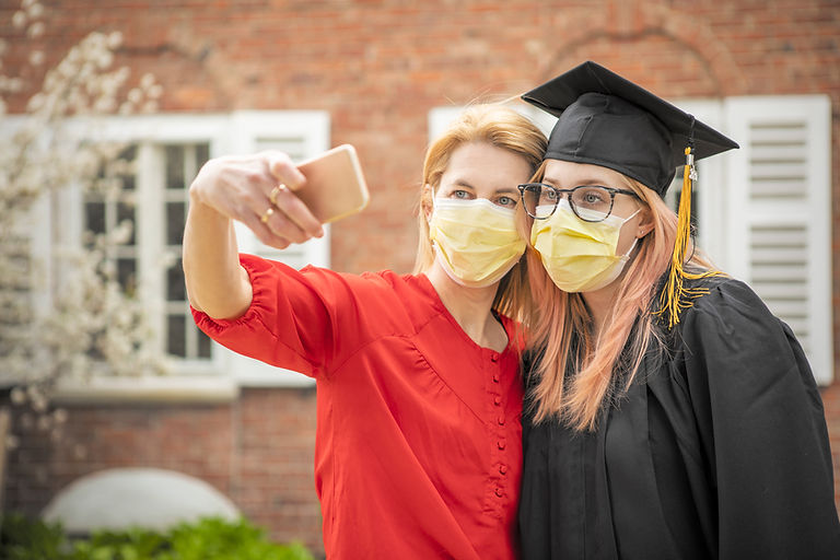 Covid Selfie Graduation