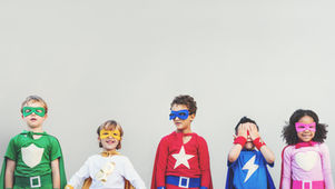 Ruth's Crew (3-7rs) Superhero Love