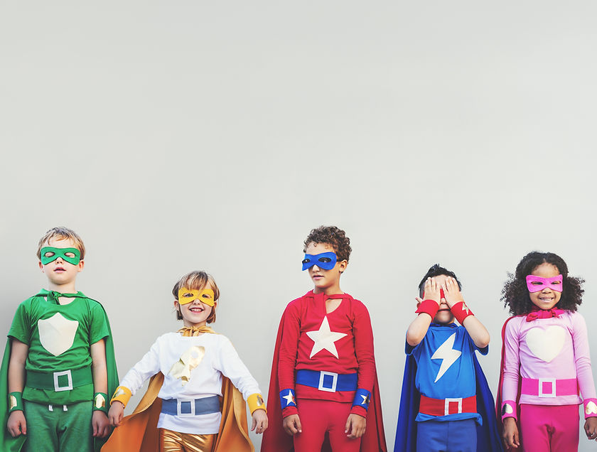 Children In Costumes