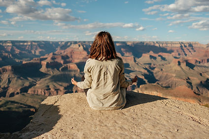 Meditación al aire libre