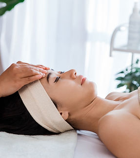 Massage de la tête