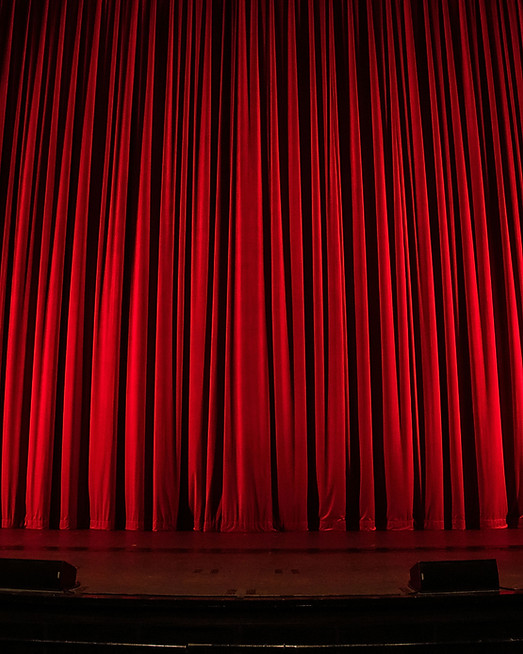 Red Stage Curtains