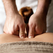 women getting a massage
