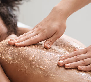 Body scrub massage