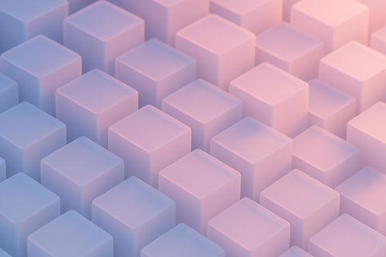 Geometric Cube Pattern
