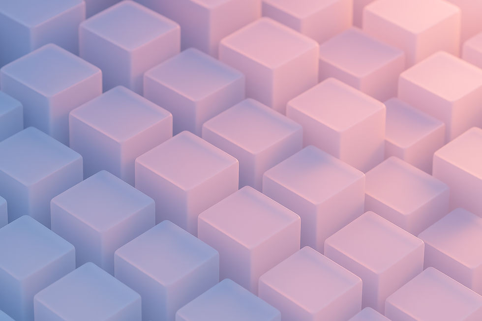 Geometric Cube Pattern