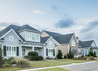 Clean Suburban Neighborhood Houses