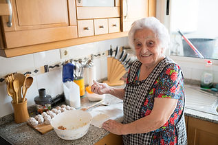 Senior Woman in Kitchen