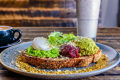 Avocado and Beetroot Toast