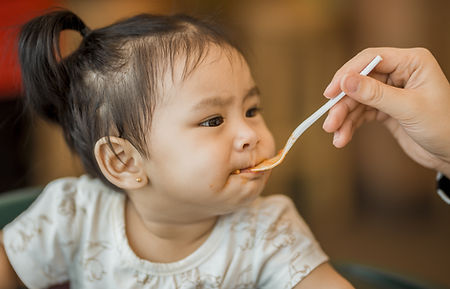 Baby Eating Food