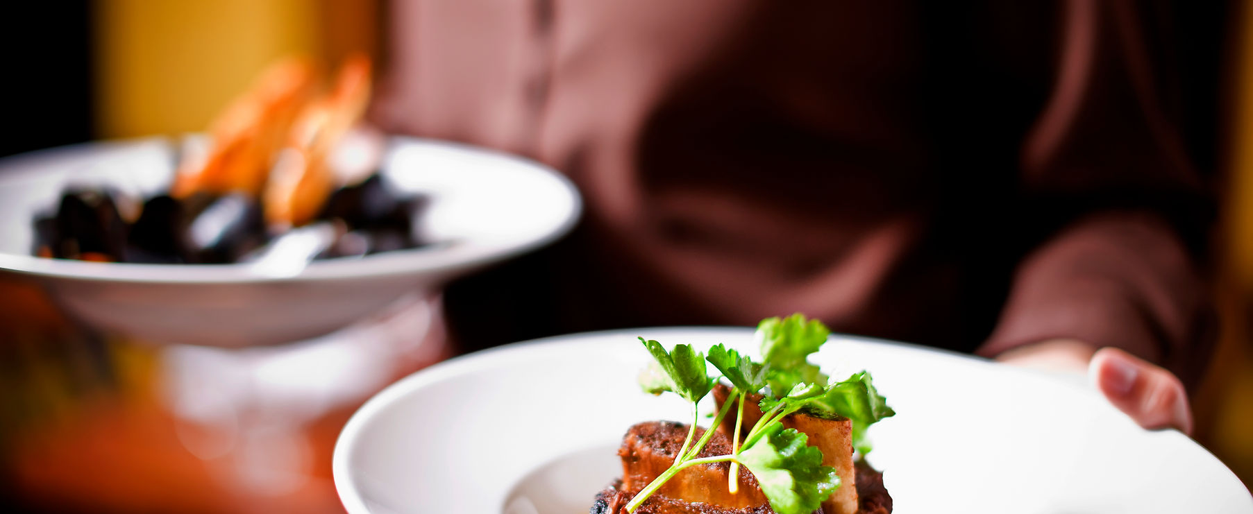 Gourmet Meal Plating