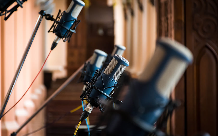 Studio Microphone Setup