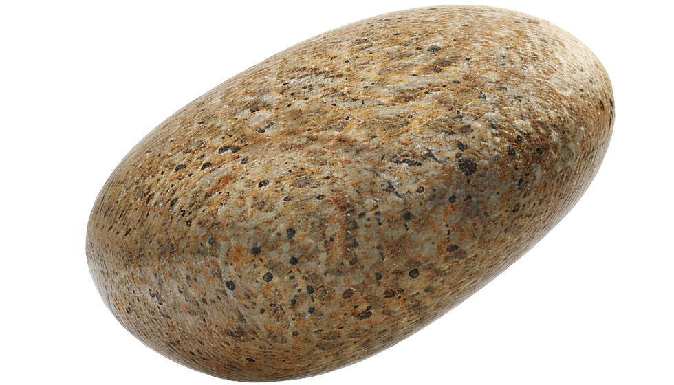 Oval Speckled Stone