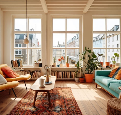 Bright Cozy Livingroom