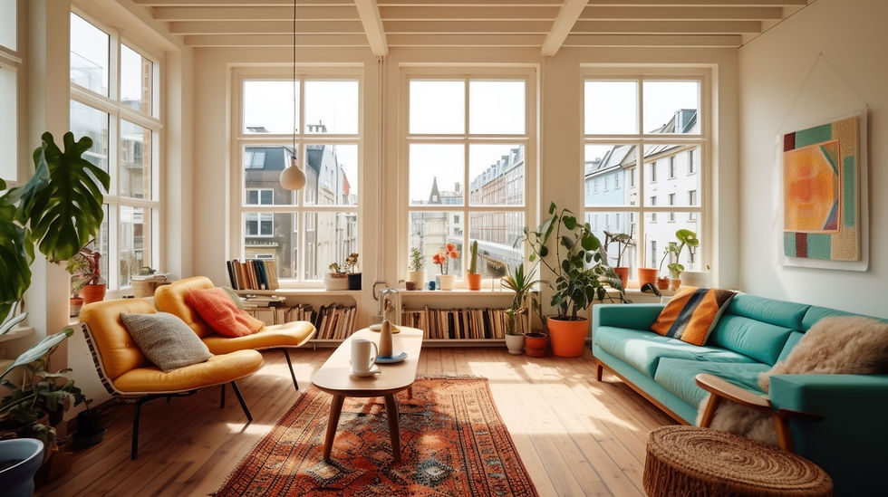Bright Cozy Livingroom