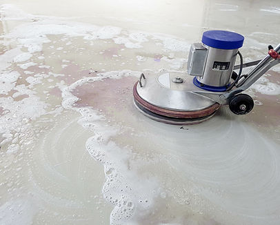 Industrial Floor Scrubber