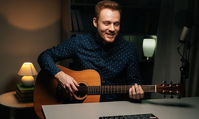 Playing Guitar