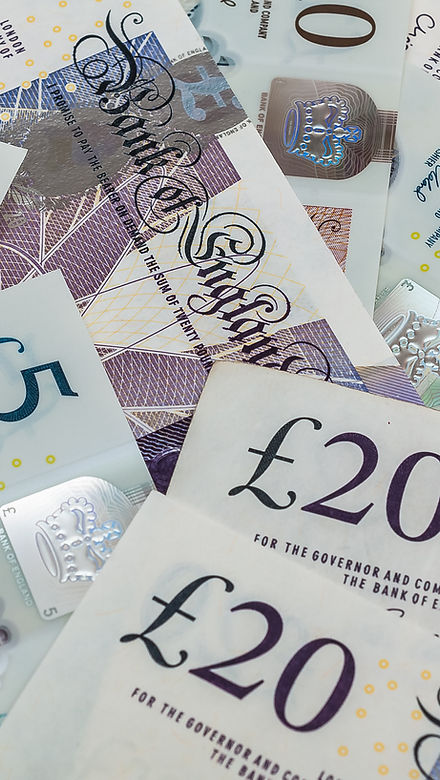 British Pound Notes
