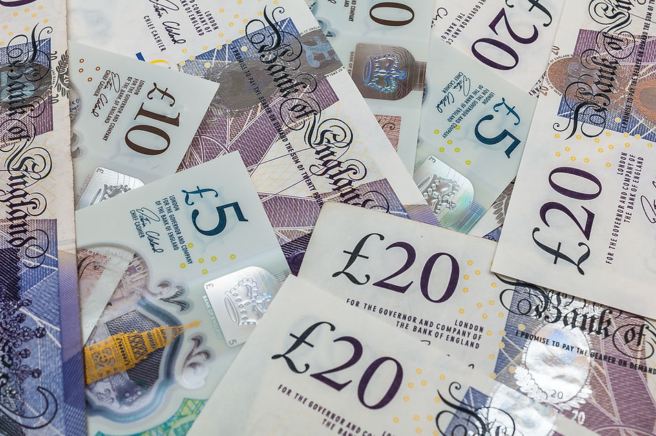 British Pound Notes