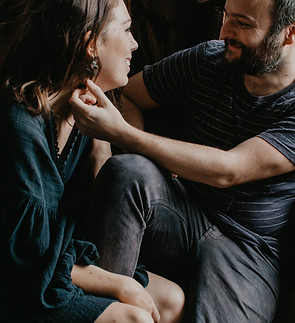Couple Sharing Moment