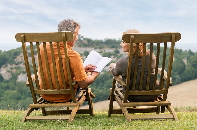 Lesen in der Natur