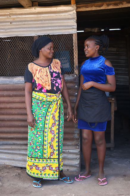 Two Women Talking