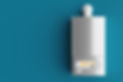 boiler on blue background