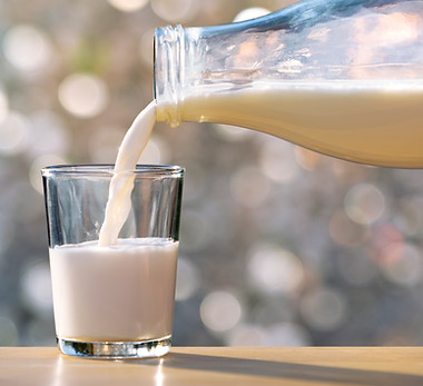 コップ一杯分の牛乳