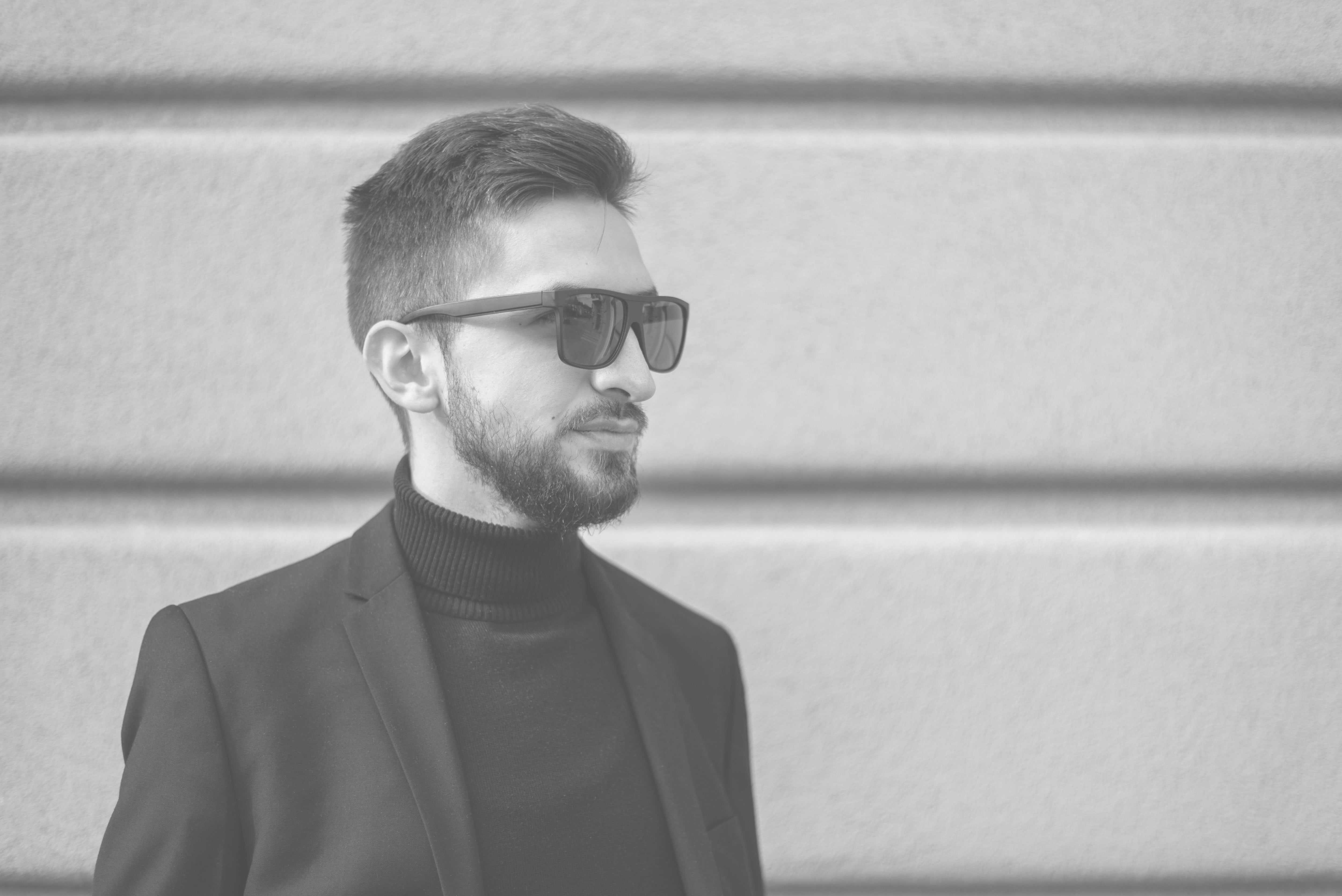 Man Wearing Sunglasses