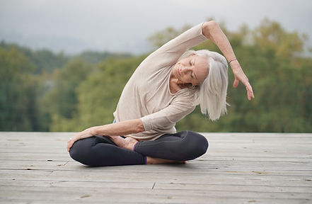 Woman Stretching
