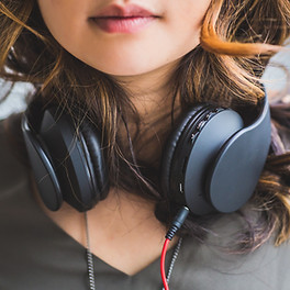 Headphones And Hair