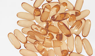 Vitamin Capsules Clustered