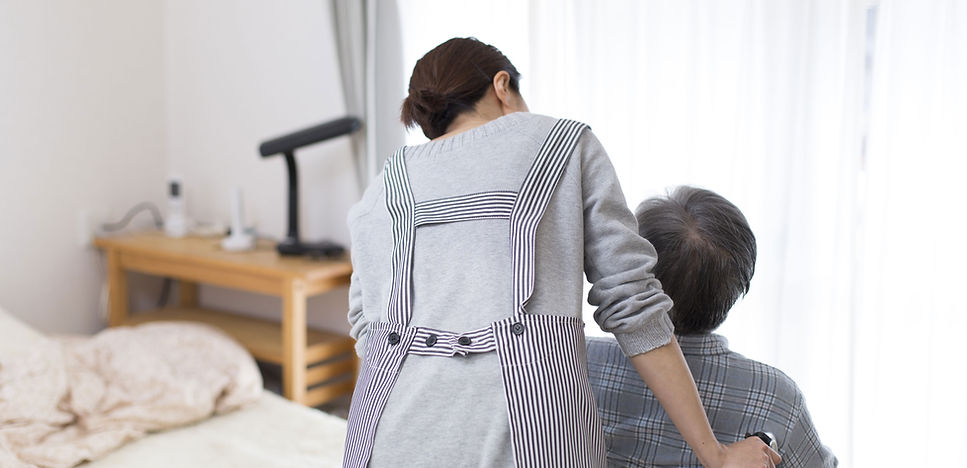 Caregiver with Patient