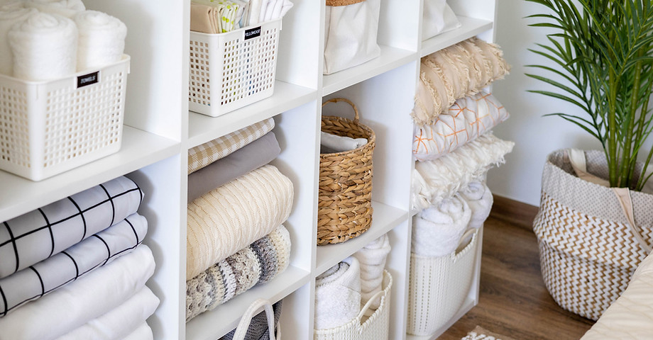 Neatly Folded Linen