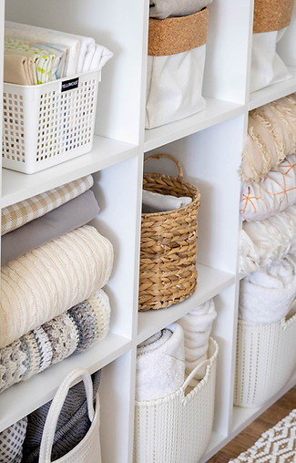 Neatly Folded Linen