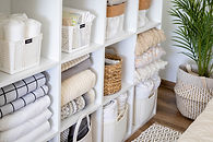Organized Storage Shelves