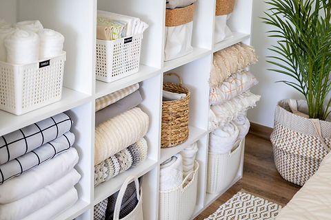Neatly Folded Linen