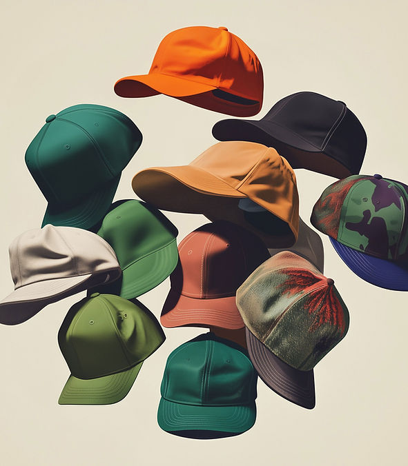 Colorful Caps Array